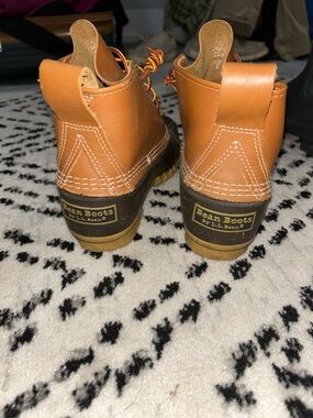 Women’s L.L. Bean Tan Leather Bean Boots